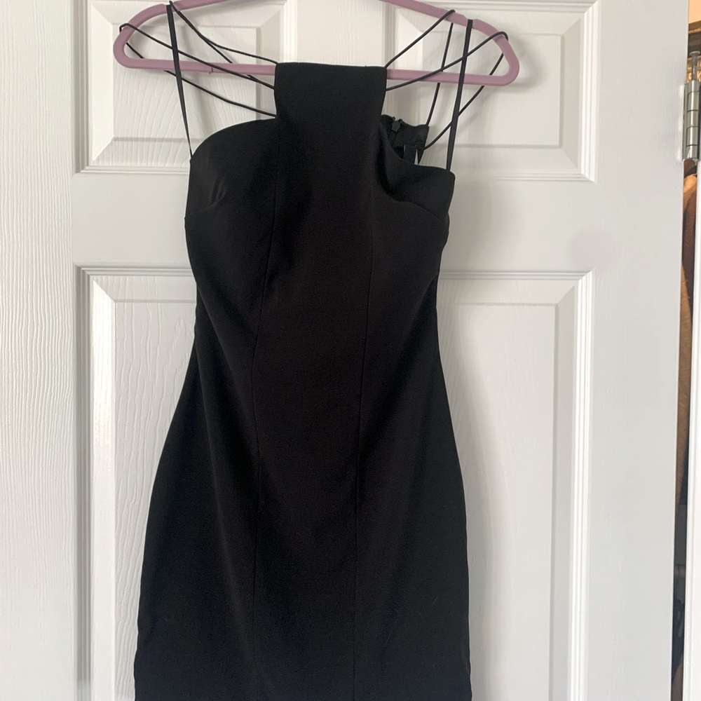 AQ/AQ black cocktail dress